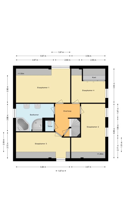 mediumsize floorplan